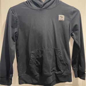 Abercrombie Kids Active Pullover Hoodie, Black, Boys Size 7/8